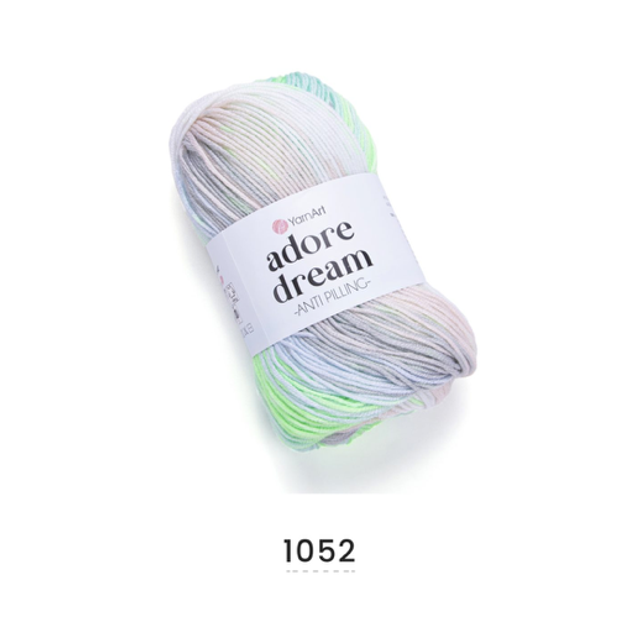 YARNART ADORE DREAMS DK 100 GRAM BALL (1052)