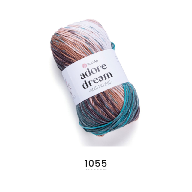 YARNART ADORE DREAMS DK 100 GRAM BALL (1055)