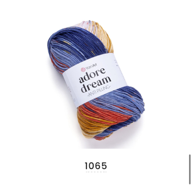 YARNART ADORE DREAMS DK 100 GRAM BALL (1065)