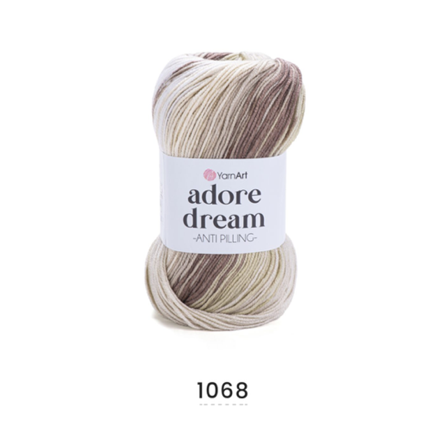 YARNART ADORE DREAMS DK 100 GRAM BALL (1068)