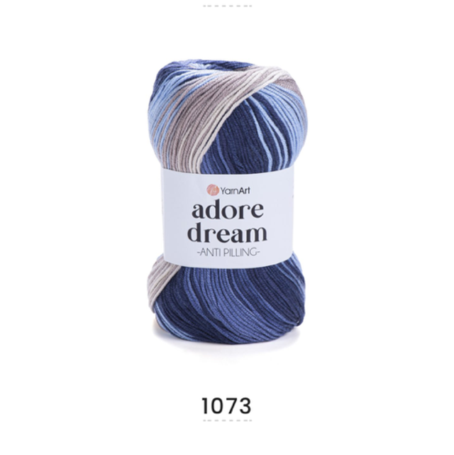 YARNART ADORE DREAMS DK 100 GRAM BALL (1073)