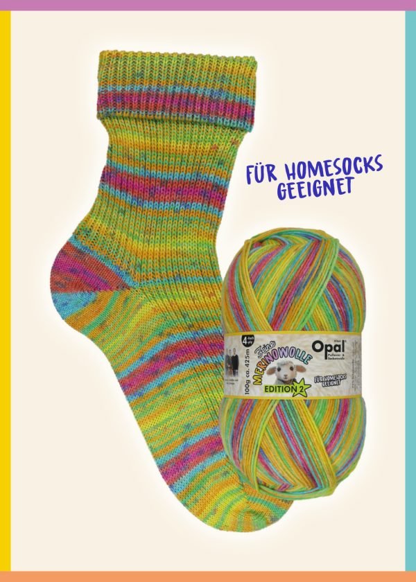 OPAL 4PLY SOCK WOOL 100 GRAM BALL MERINO WOOL EDITION 2 (11632)