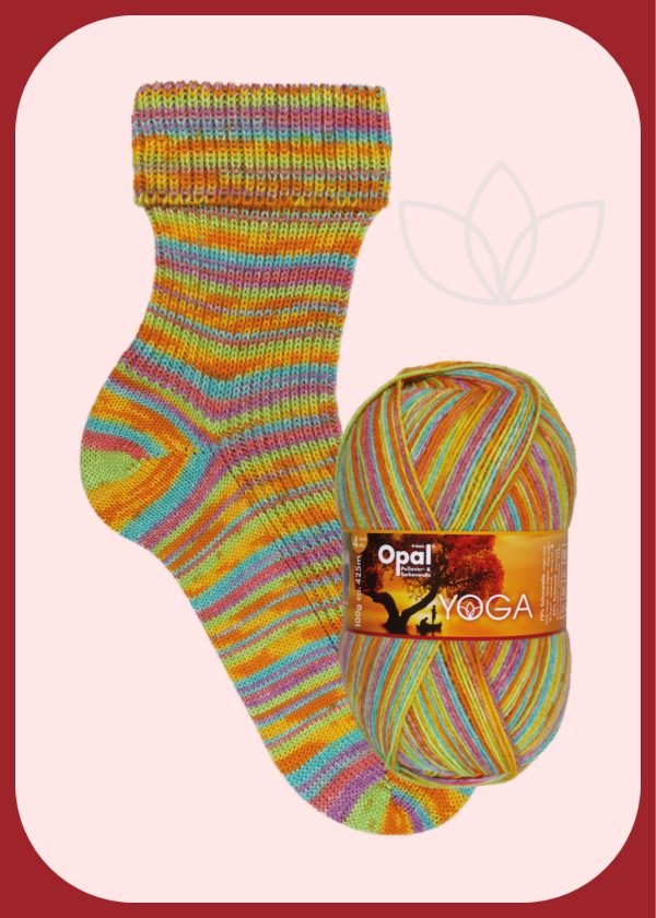 OPAL 4PLY SOCK WOOL 100 GRAM BALL YOGA (11666)