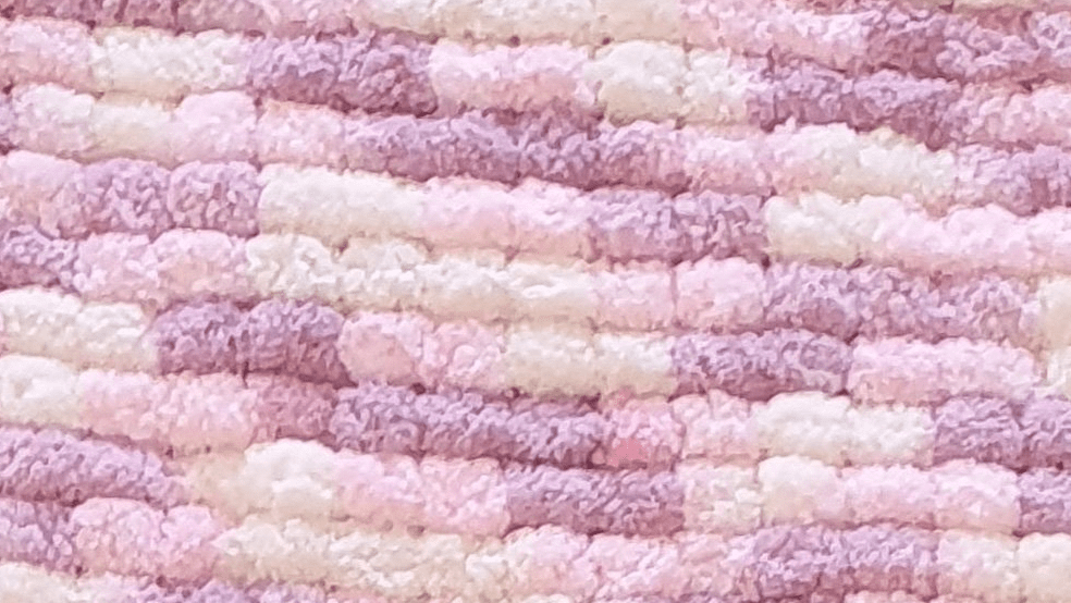 NEW OUT JAMES BRETT MUNCHKIN POMPOM YARN/WOOL 200 GRAM BALL BUBBLEGUM (MK02)