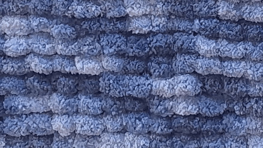 NEW OUT JAMES BRETT MUNCHKIN POMPOM YARN/WOOL 200 GRAM BALL BLUEBERRY PIE (MK06)