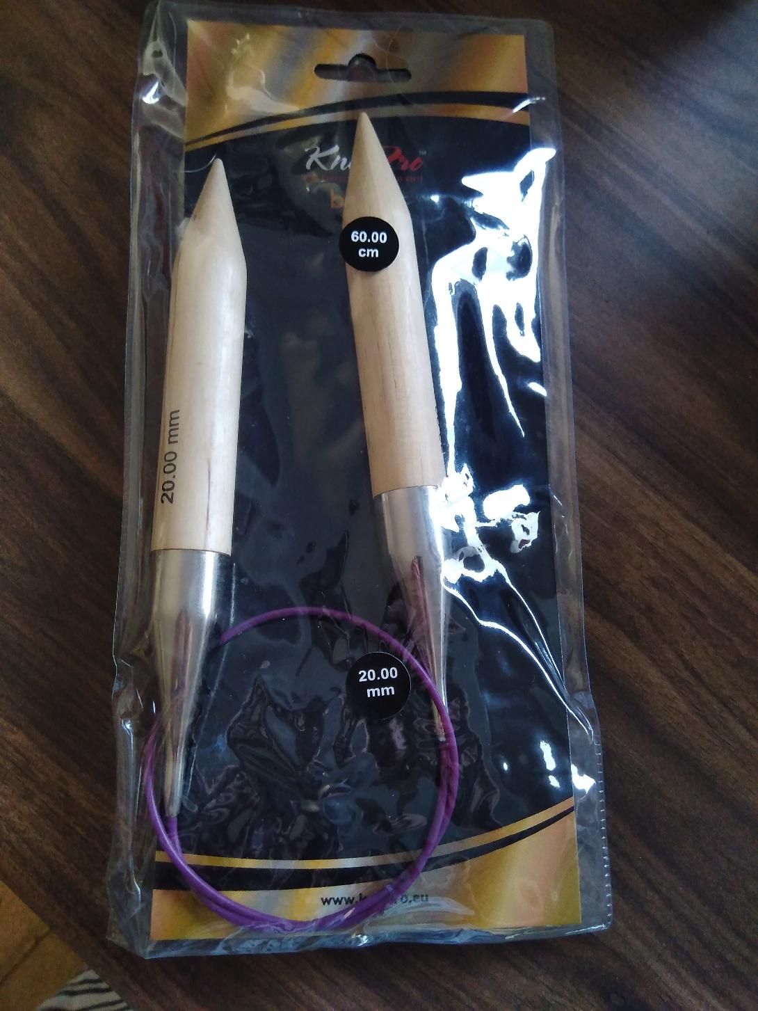KNITPRO BASIX 60CM - 20.00MM FIXED CIRCULAR KNITITNG NEEDLE