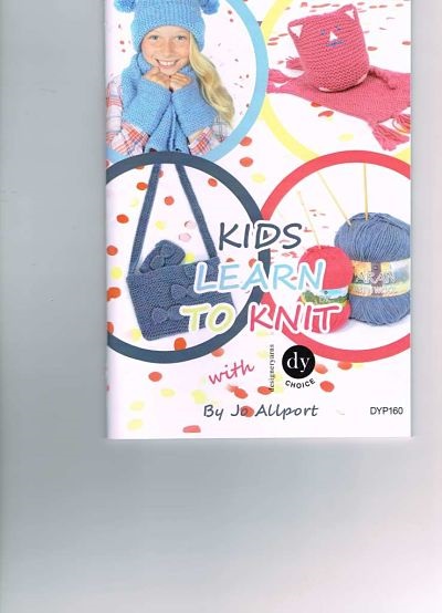 DY CHOICE KIDS LEARN TO KNIT BOOKLET (DYP160)