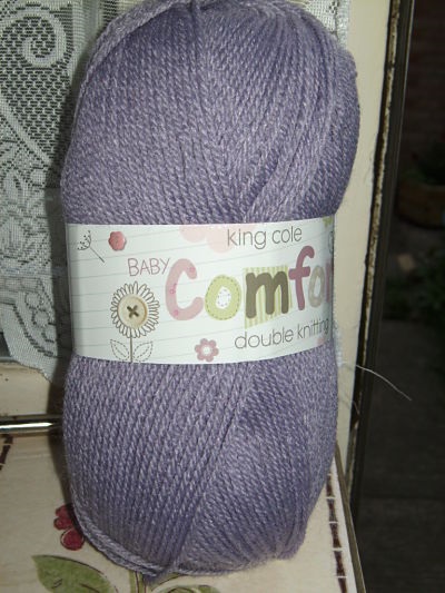 NEW COLOUR OUT KING COLE COMFORT DK 100 GRAM BALL MULBERRY