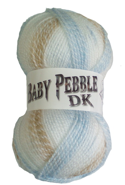 NEW OUT WOOLCRAFT BABY PEBBLE DK 100 GRAM BALL PECAN PIE