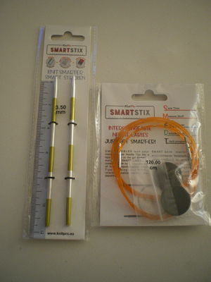 KNIT PRO SMART STIX TIPS AND CABLE 3.50MM