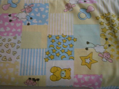 PATCHWORK BABIES POLY COTTON FABRIC 58 INCHES WIDE PRICE PER METRE