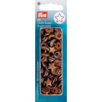 Prym Gold ColorSnaps Star Shape Non-Sew Snap Fasteners (30pc)