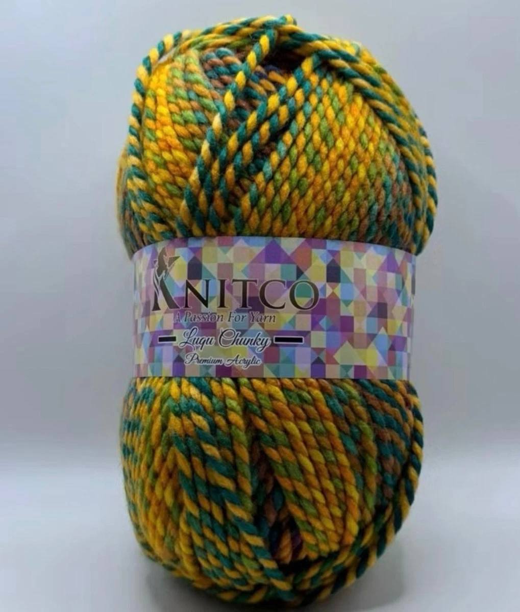 KNITCO LUQU CHUNKY 300 GRAM BALL (01