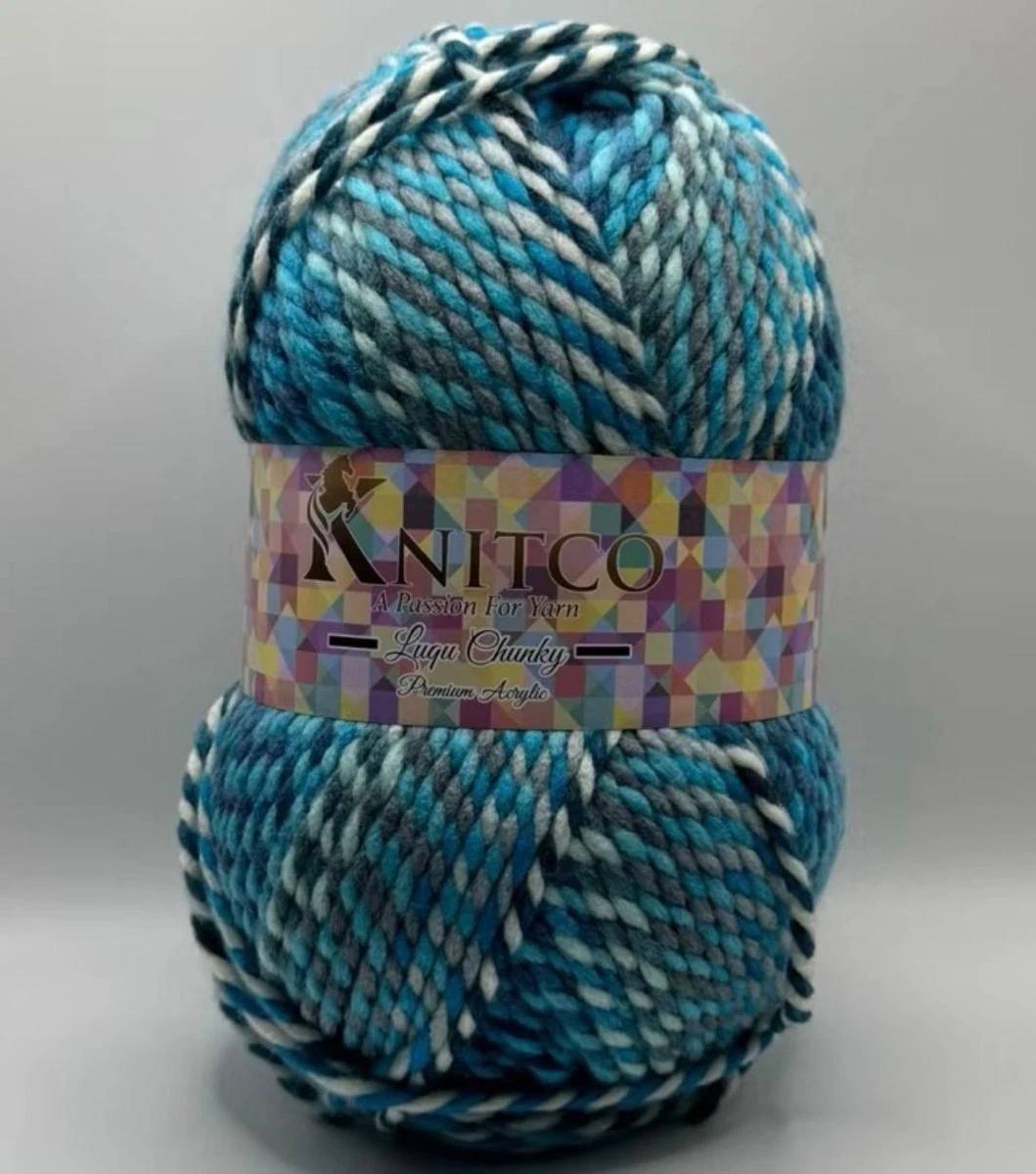 KNITCO LUQU CHUNKY 300 GRAM BALL (10)