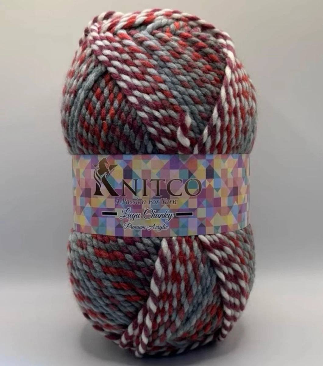 KNITCO LUQU CHUNKY 300 GRAM BALL (07)